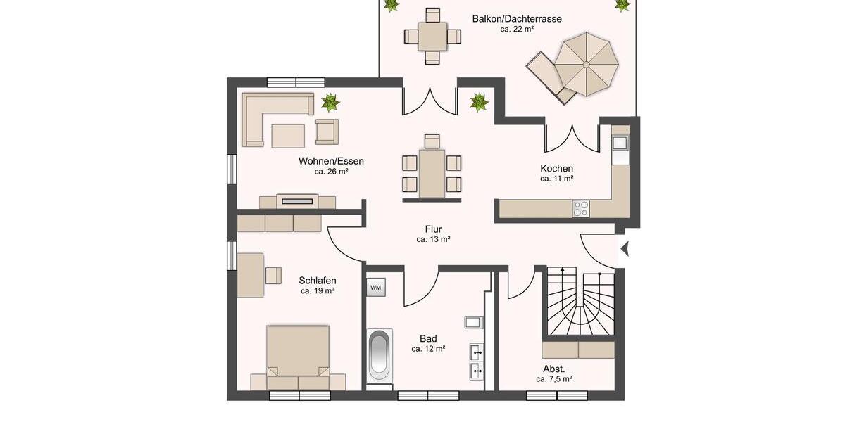 Einfamilienhaus Bad Düben - 4 Zimmer, 142 m&sup2;, 1.490&euro; | Angebot:25879967