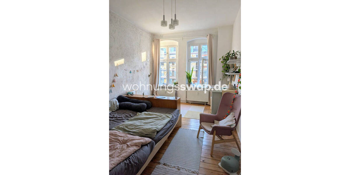 Etagenwohnung Berlin Friedrichshain - 4 Zimmer, 110 m&sup2;, 1.250&euro; | Angebot:26163286