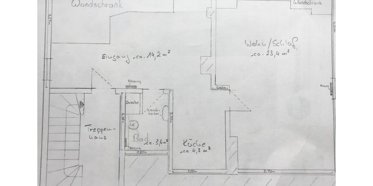 Dachgeschoßwohnung Tuntenhausen - 1.5 Zimmer, 30 m&sup2;, 880&euro; | Angebot:25046920