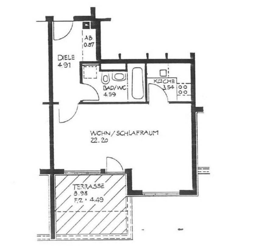 Moderne 2-Zimmer Wohnung mit Balkon in München Ramersdorf-Perlach 2 zimmer