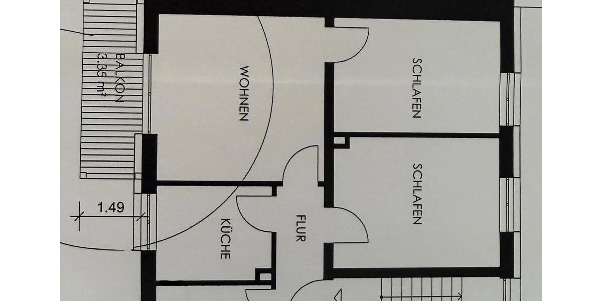 Etagenwohnung Paderborn Univiertel - 3 Zimmer, 67 m&sup2;, 800&euro; | Angebot:26635735