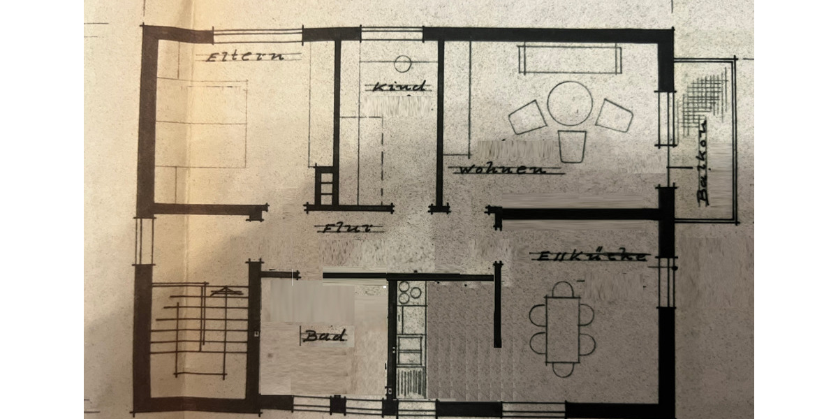 Gepflegte 3-4 Zimmer Wohnung m. Balkon Garage Espelkamp Isenstedt 4 zimmer