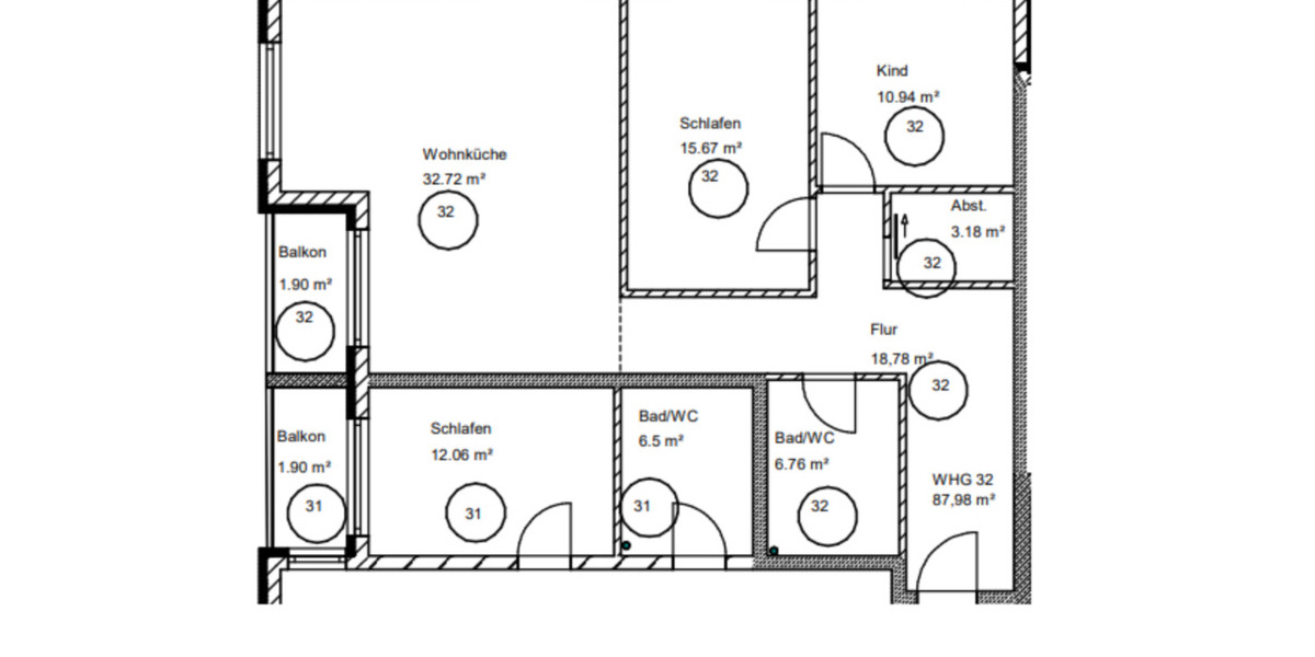 Etagenwohnung Feichten an der Alz - 3 Zimmer, 88 m&sup2;, 1.176&euro; | Angebot:24215254