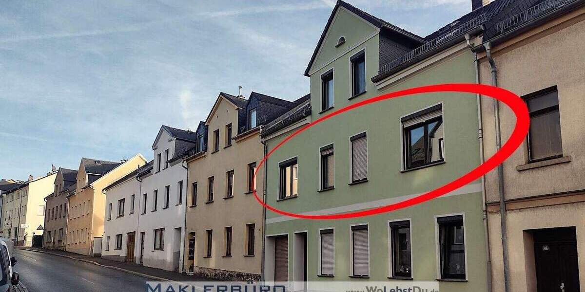 Sanierte Etagenwohnung in Pohlitz 4 zimmer