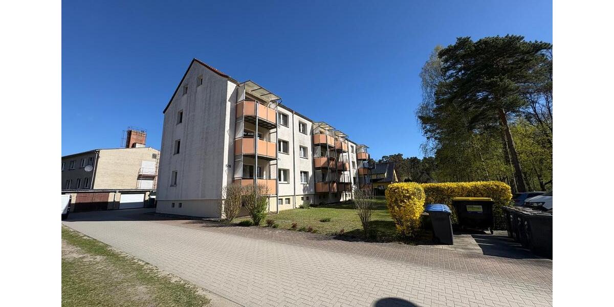Hochparterre Templin - 3 Zimmer, 62 m&sup2;, 496&euro; | Angebot:26549633