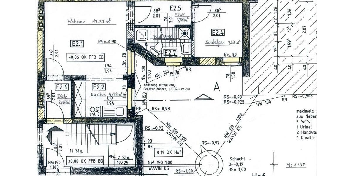 Erdgeschoßwohnung Bernburg (Saale) - 1.5 Zimmer, 40 m&sup2;, 300&euro; | Angebot:26195842