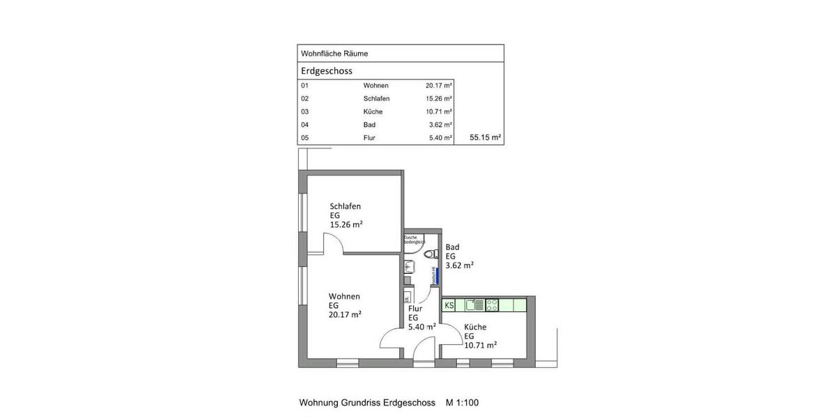 Erdgeschoßwohnung Schneverdingen - 2 Zimmer, 55 m&sup2;, 600&euro; | Angebot:25158676