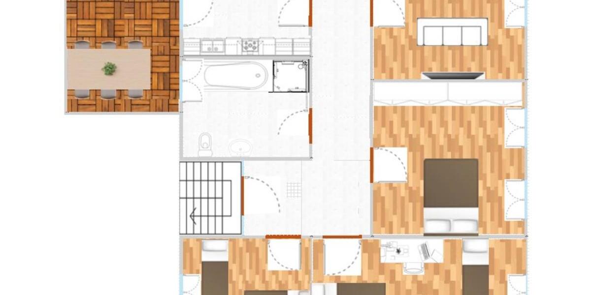 Erdgeschoßwohnung Worms - 5 Zimmer, 125 m&sup2;, 1.450&euro; | Angebot:25165122