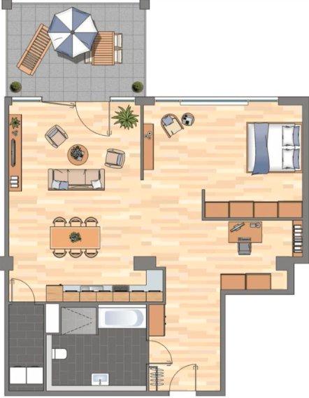 Loft - Studio - Atelier Bremen Häfen - 1 Zimmer, 99 m&sup2;, 1.349&euro; | Angebot:26477881