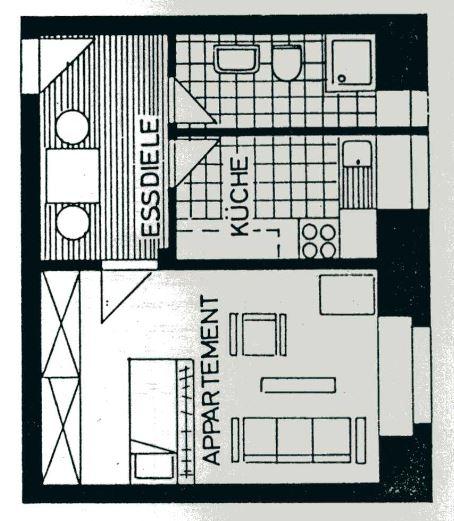 Erdgeschoßwohnung Jahnsdorf/Erzgebirge Erzgebirge - 1 Zimmer, 40 m&sup2;, 340&euro; | Angebot:25962891