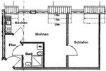 Etagenwohnung Machern - 2 Zimmer, 46 m&sup2;, 400&euro; | Angebot:25852911
