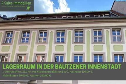 Gewerbeobjekt Bautzen Innenstadt - 120&euro; | Angebot:26063697