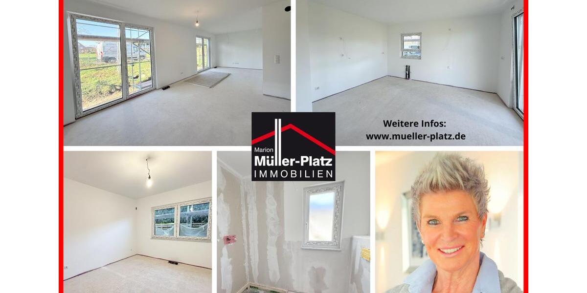 Erstbezug-Neubau: Helle, barrierearme Erdgeschosswohnung mit Terrasse bietet modernen Wohnkomfort! 3 zimmer