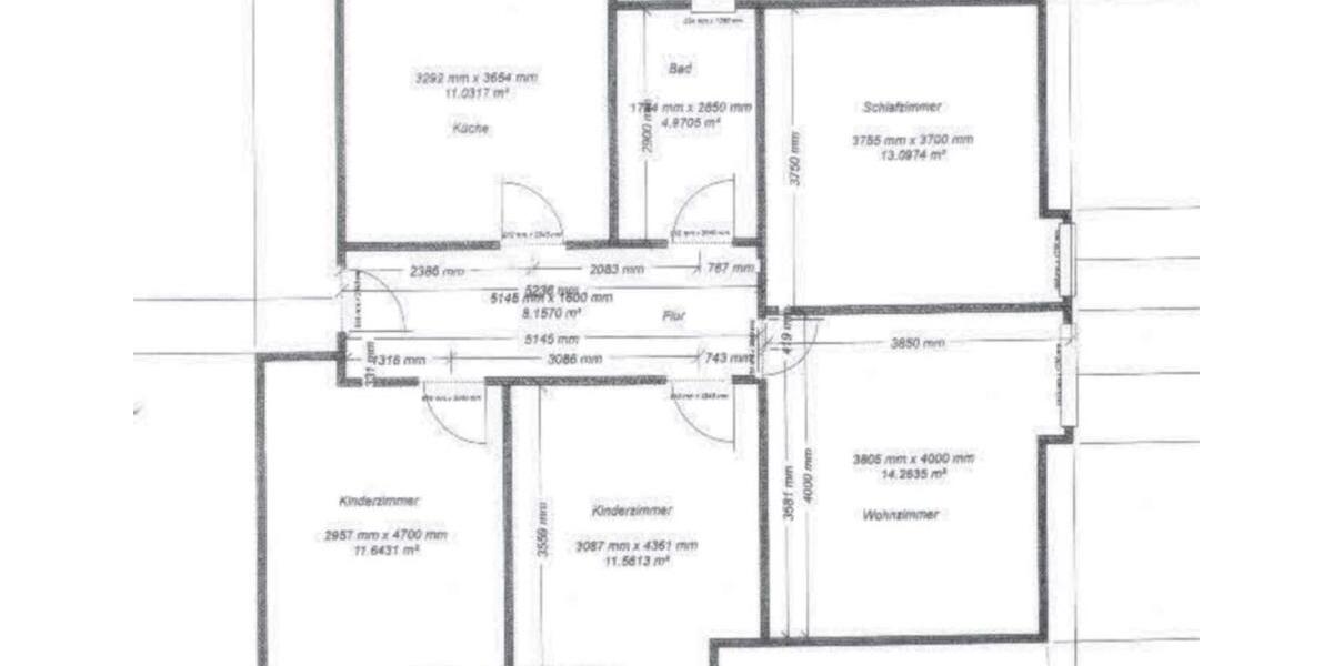Dachgeschoßwohnung Leuna - 4 Zimmer, 90 m&sup2;, 720&euro; | Angebot:25054921