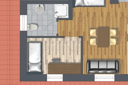 Wohnen auf Zeit Edewecht - 2 Zimmer, 35 m&sup2;, 74&euro; | Angebot:25635797