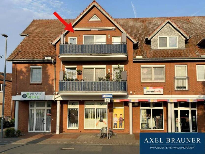2-Zimmer EGT-Wohnung zentral am Marktplatz Weyhe