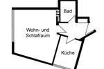Etagenwohnung Essen Südviertel - 1 Zimmer, 42 m&sup2;, 386&euro; | Angebot:25782980