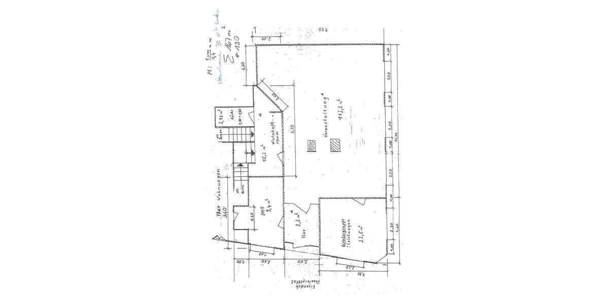 Gewerbeobjekt Eisenach - 3 Zimmer, 990&euro; | Angebot:25665194
