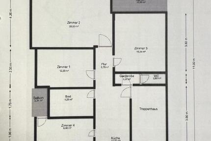 Wohnung Neckarsulm - 4 Zimmer, 90 m&sup2;, 1.090&euro; | Angebot:26016035