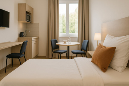 Wohnen auf Zeit Münster Münster-Südost - 1 Zimmer, 35 m&sup2;, 30&euro; | Angebot:25873399