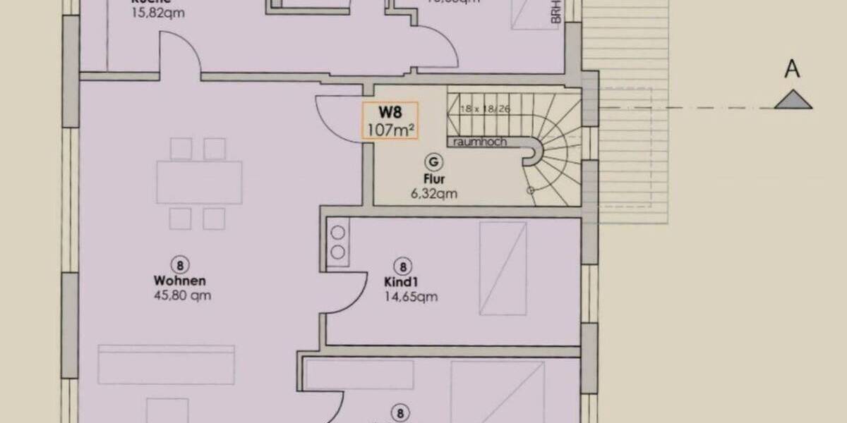 Etagenwohnung Selb - 4 Zimmer, 107 m&sup2;, 930&euro; | Angebot:25957445