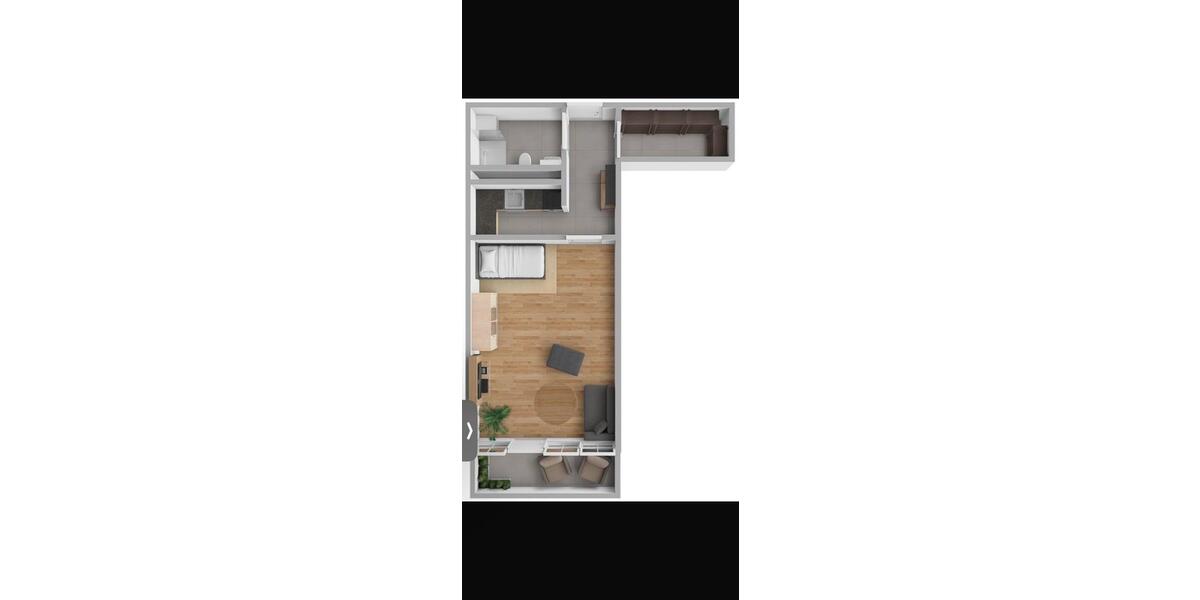 Etagenwohnung Frankenthal (Pfalz) - 1.5 Zimmer, 47 m&sup2;, 640&euro; | Angebot:26701688