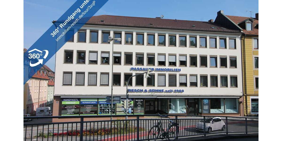 Etagenwohnung Passau Altstadt - 1.5 Zimmer, 40 m&sup2;, 580&euro; | Angebot:27053102