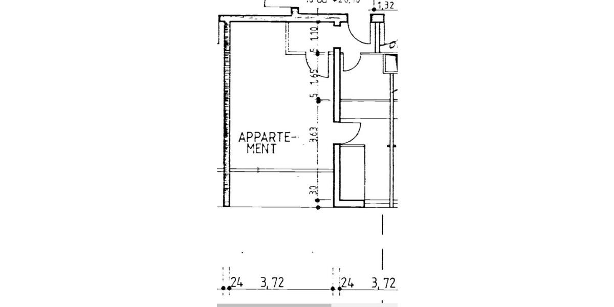 Etagenwohnung Bad Nauheim - 1 Zimmer, 34 m&sup2;, 405&euro; | Angebot:24775057