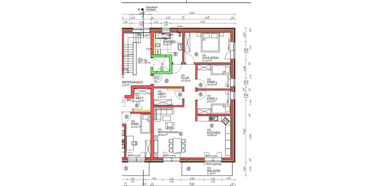 Moderne 4- Zimmerwohnung zu vermieten 4 zimmer