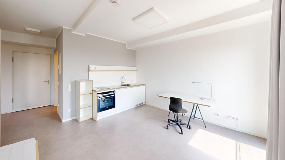 Dein Start ins Studentenleben – Möbliertes Apartment im Studio 152 1 zimmer