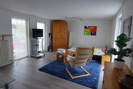 1-Zimmerwohnung mit TV, Küche, DuscheWC, Garten, Haustiere erlaubt und Parkplatz 1 zimmer