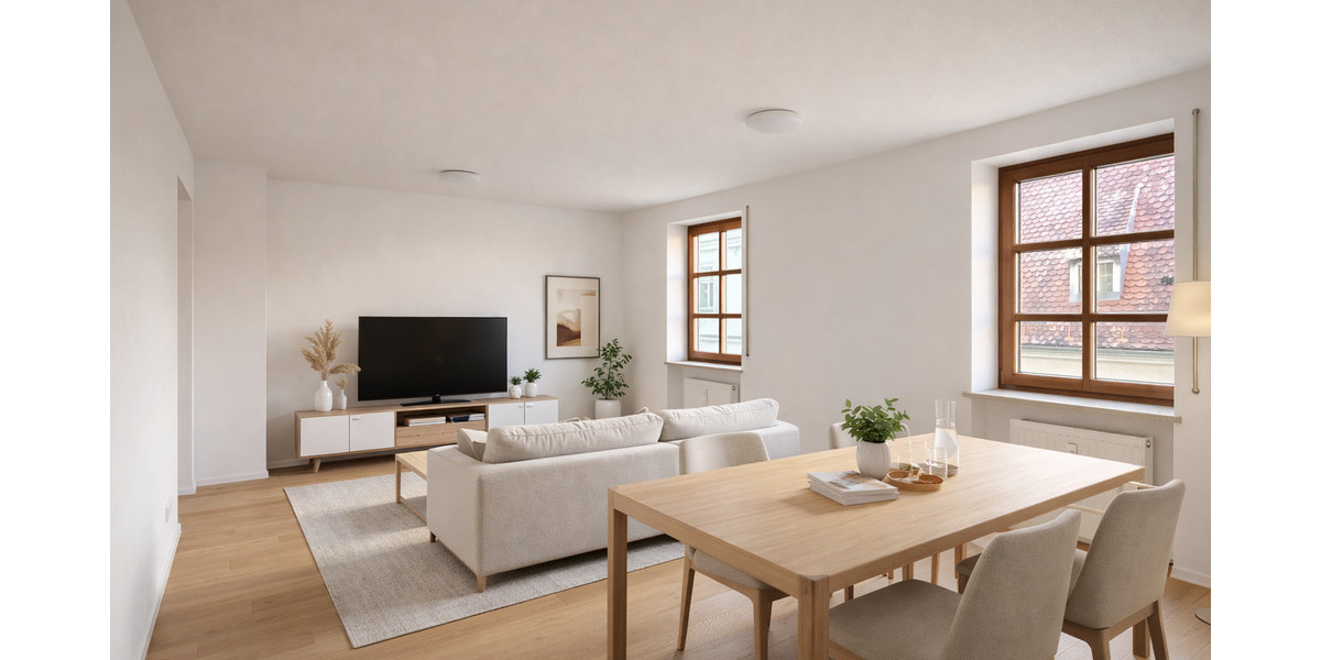 Etagenwohnung Regensburg Innenstadt - 2 Zimmer, 37 m&sup2;, 990&euro; | Angebot:26080092