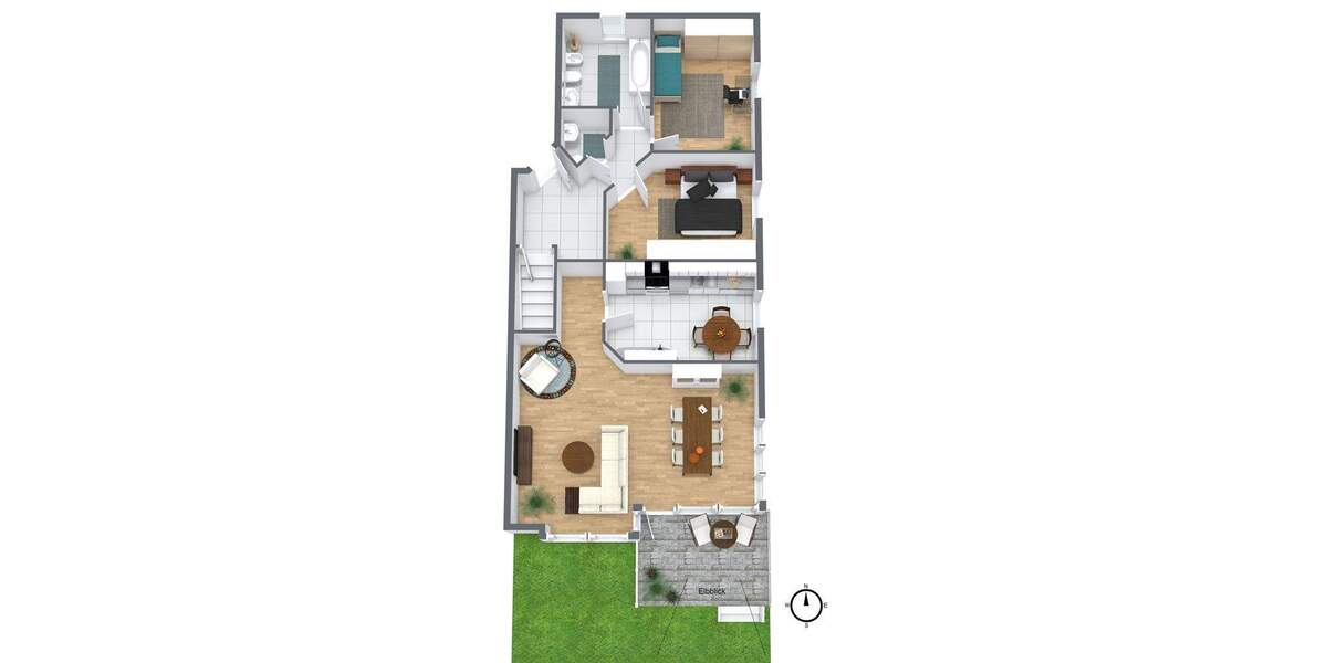 Etagenwohnung Geesthacht - 4 Zimmer, 135 m&sup2;, 1.598&euro; | Angebot:25834594