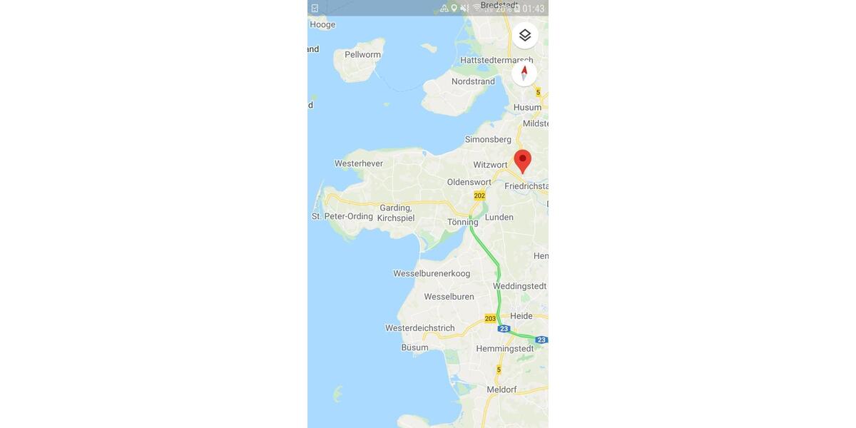 Ferienwohnung (3 Zimmer) in Koldenbüttel (Nähe Husum, Nordsee) 3 zimmer