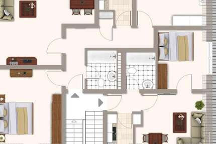 Wohnung Mönchengladbach Nord - 3 Zimmer, 55 m&sup2;, 600&euro; | Angebot:27069257