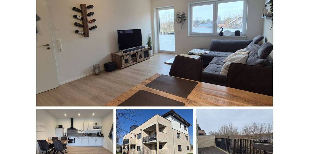 Etagenwohnung Erfde - 3 Zimmer, 80 m&sup2;, 800&euro; | Angebot:26804226
