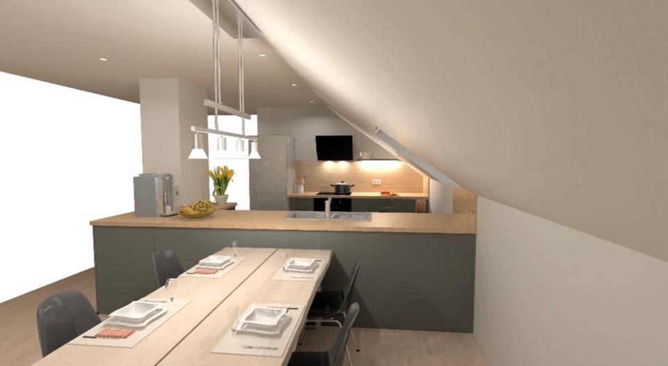 Dachgeschoßwohnung Frammersbach - 3 Zimmer, 80 m&sup2;, 900&euro; | Angebot:26253694