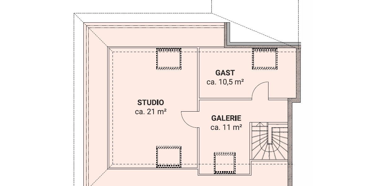 Maisonettenwohnung Bad Düben - 4 Zimmer, 142 m&sup2;, 1.490&euro; | Angebot:25544740