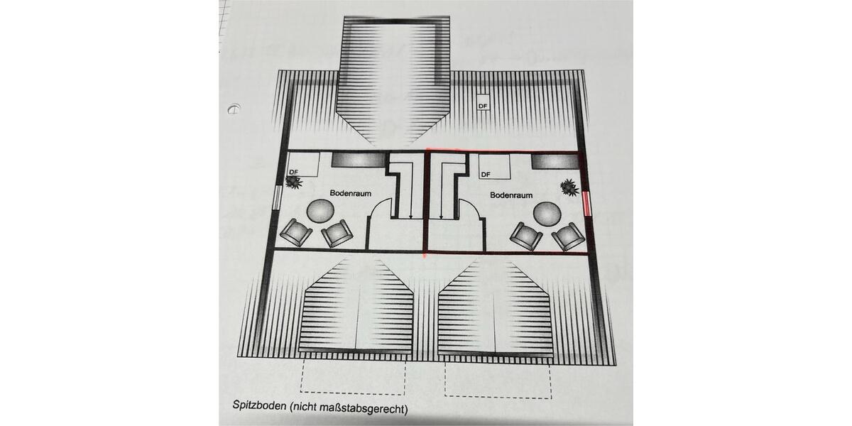 Maisonettenwohnung Meinerzhagen - 2 Zimmer, 52 m&sup2;, 450&euro; | Angebot:24704202