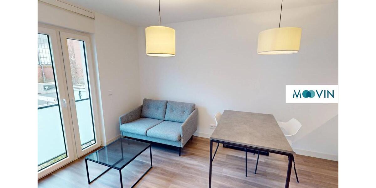 URBAN BASE: Vollmöbliertes 1-Zimmer-Apartment mit EBK, ALL-IN-MIETE, UVM. im Wiesbadener Stadtzentrum 1 zimmer