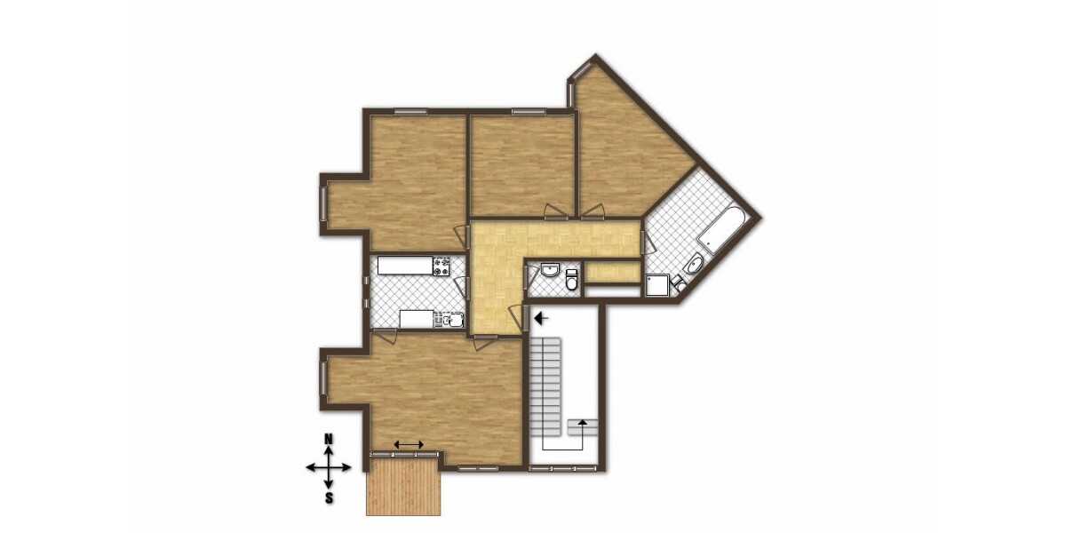 4-separat Room - shared apartement possible - Balcony & Guest WC - Weißensee 4 zimmer