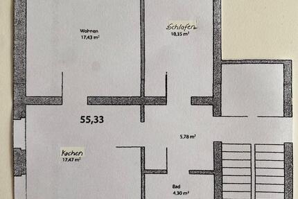 2-Raum Wohnung im Zentrum von 03159 Döbern