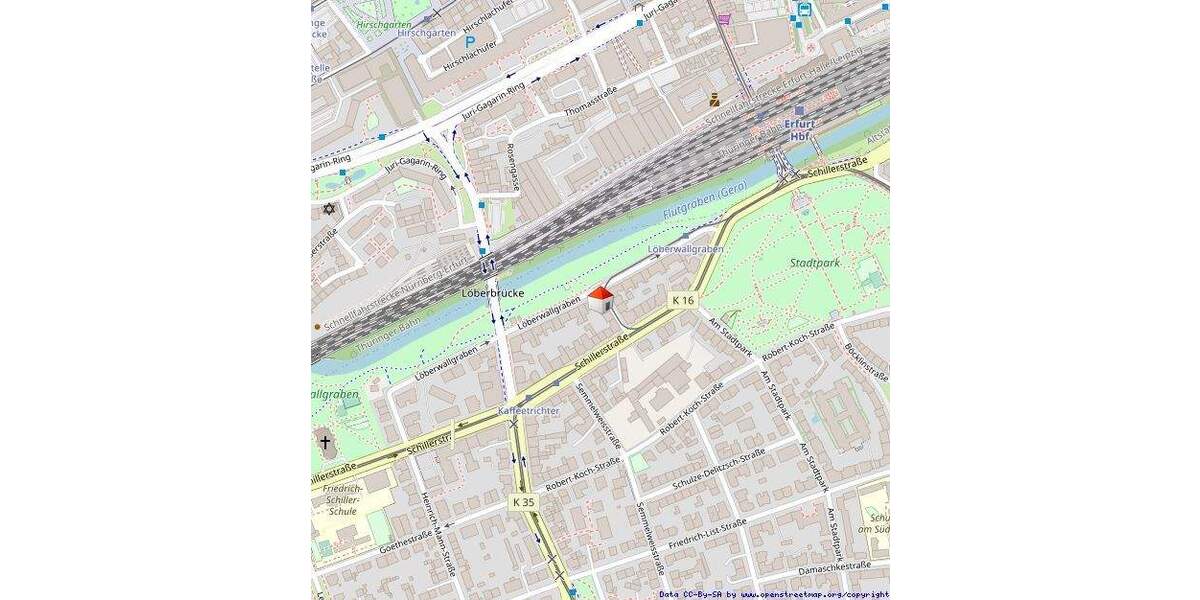 Etagenwohnung Erfurt / Löbervorstadt Löbervorstadt - 3 Zimmer, 120 m&sup2;, 1.480&euro; | Angebot:24515511