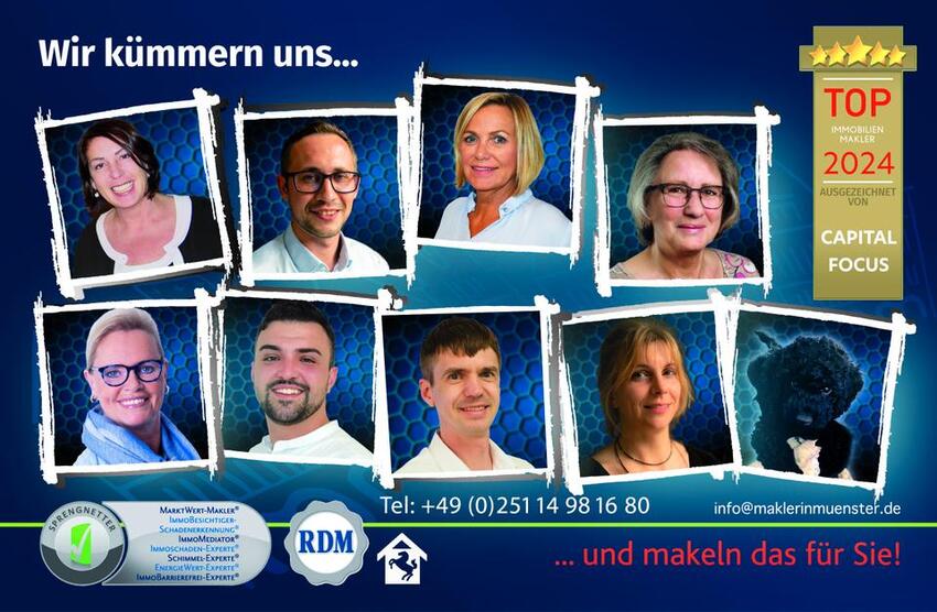 Modernisierte 4-Zimmer-Wohnung mit Flair und Blick ins Grüne in Nienberge