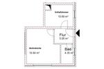 Erdgeschoßwohnung Osnabrück Hellern - 2 Zimmer, 40 m&sup2;, 590&euro; | Angebot:25942370