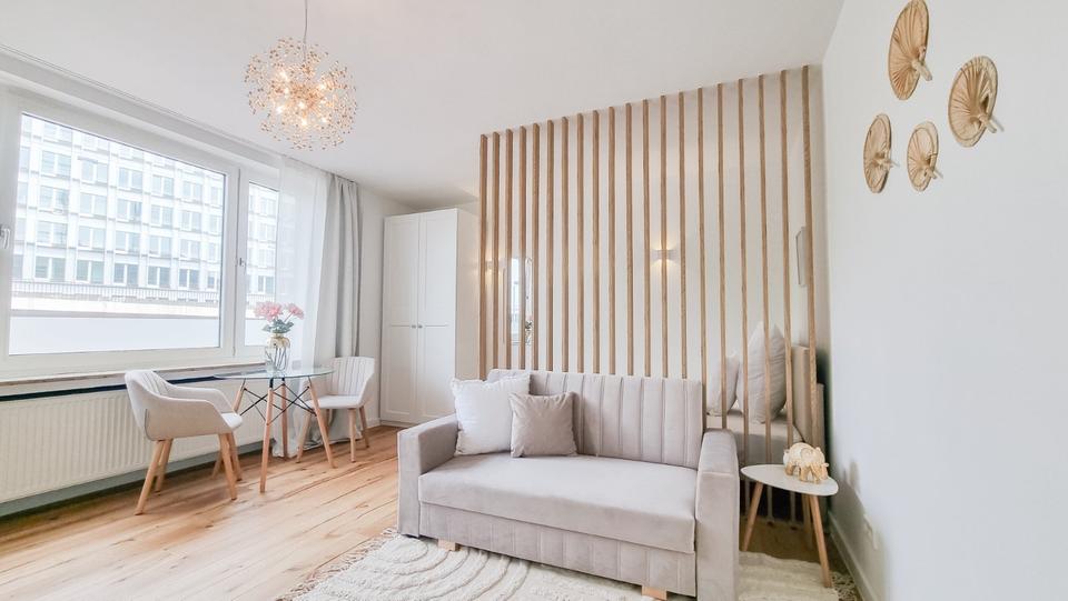 Wohnen auf Zeit Düsseldorf Stadtbezirk 3 - 1 Zimmer, 30 m&sup2;, 1.400&euro; | Angebot:25236267