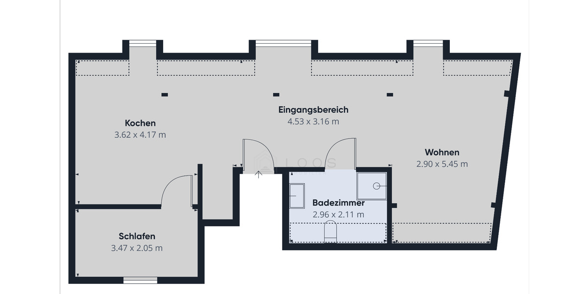 Kleine, gemütliche 2-Zimmer Wohnung im Dachgeschoss - Dr.-Wilhelm-Külz-Str. 16, Doberlug-Kirchhain 2 zimmer