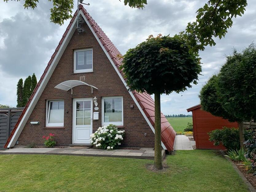 Idyllisches Nurdachhaus an der Jümme zimmer
