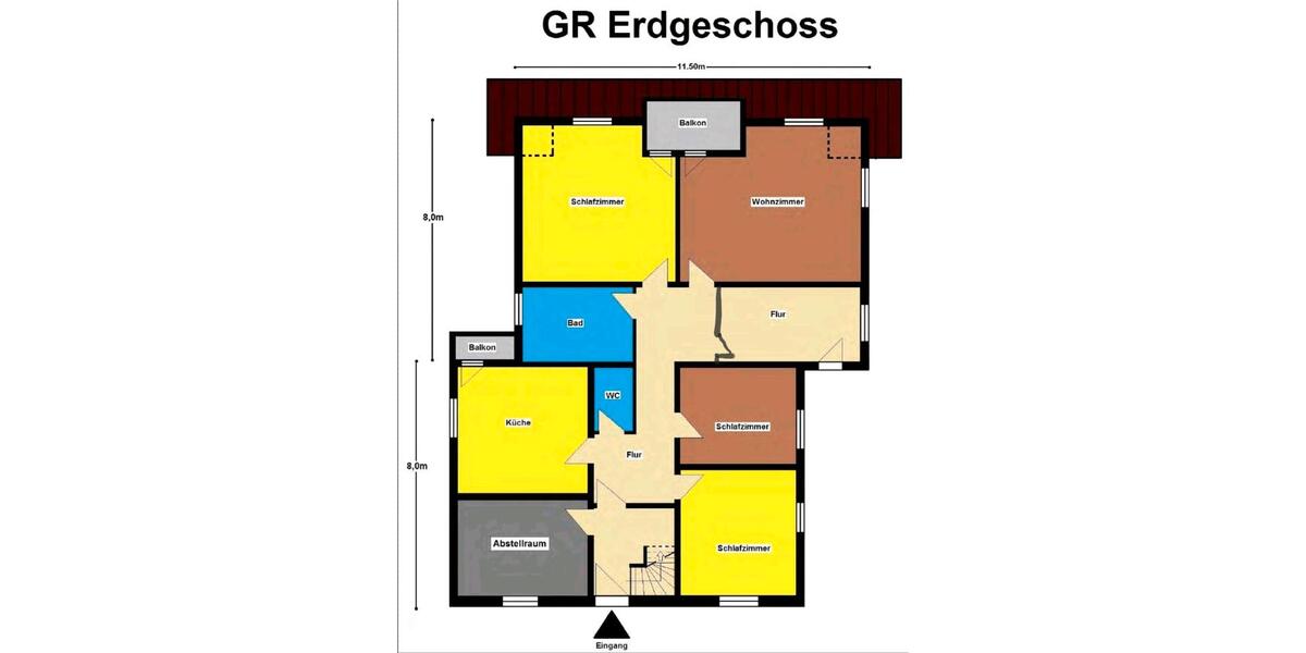 Erdgeschoßwohnung Wettenberg - 5 Zimmer, 160 m&sup2;, 1.490&euro; | Angebot:26235611