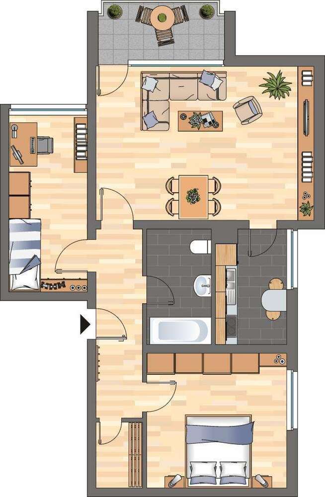 Wohnung zum Mieten in Neustadt an der Weinstraße 729 € 69.3 m²